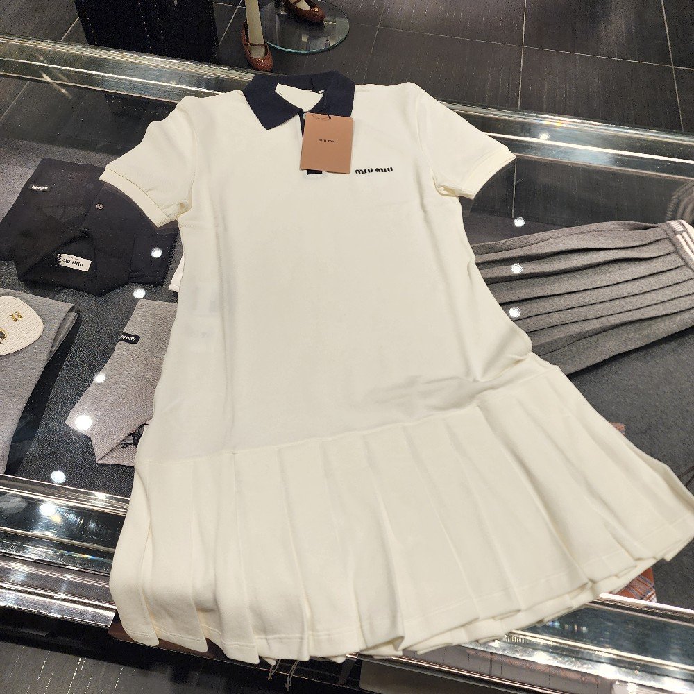 미우미우 미니 폴로 원피스 MJA893 S000 14RW