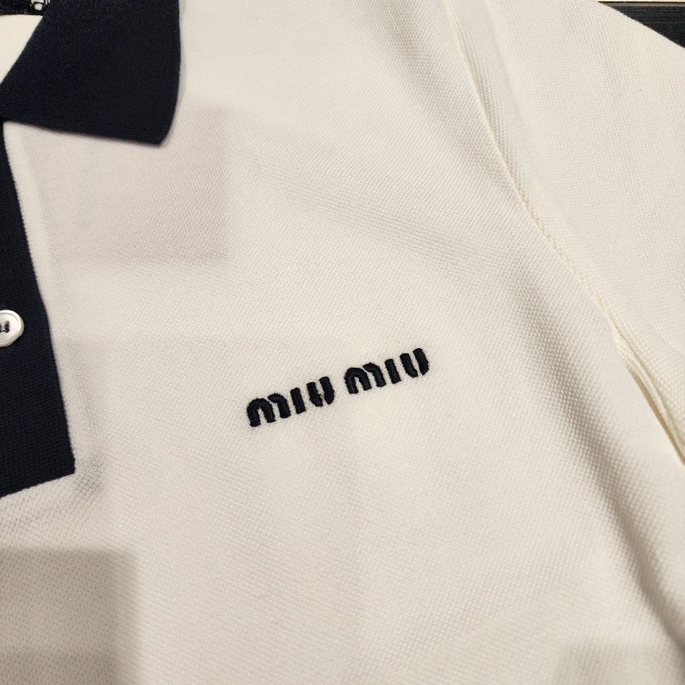 미우미우 미니 폴로 원피스 MJA893 S000 14RW