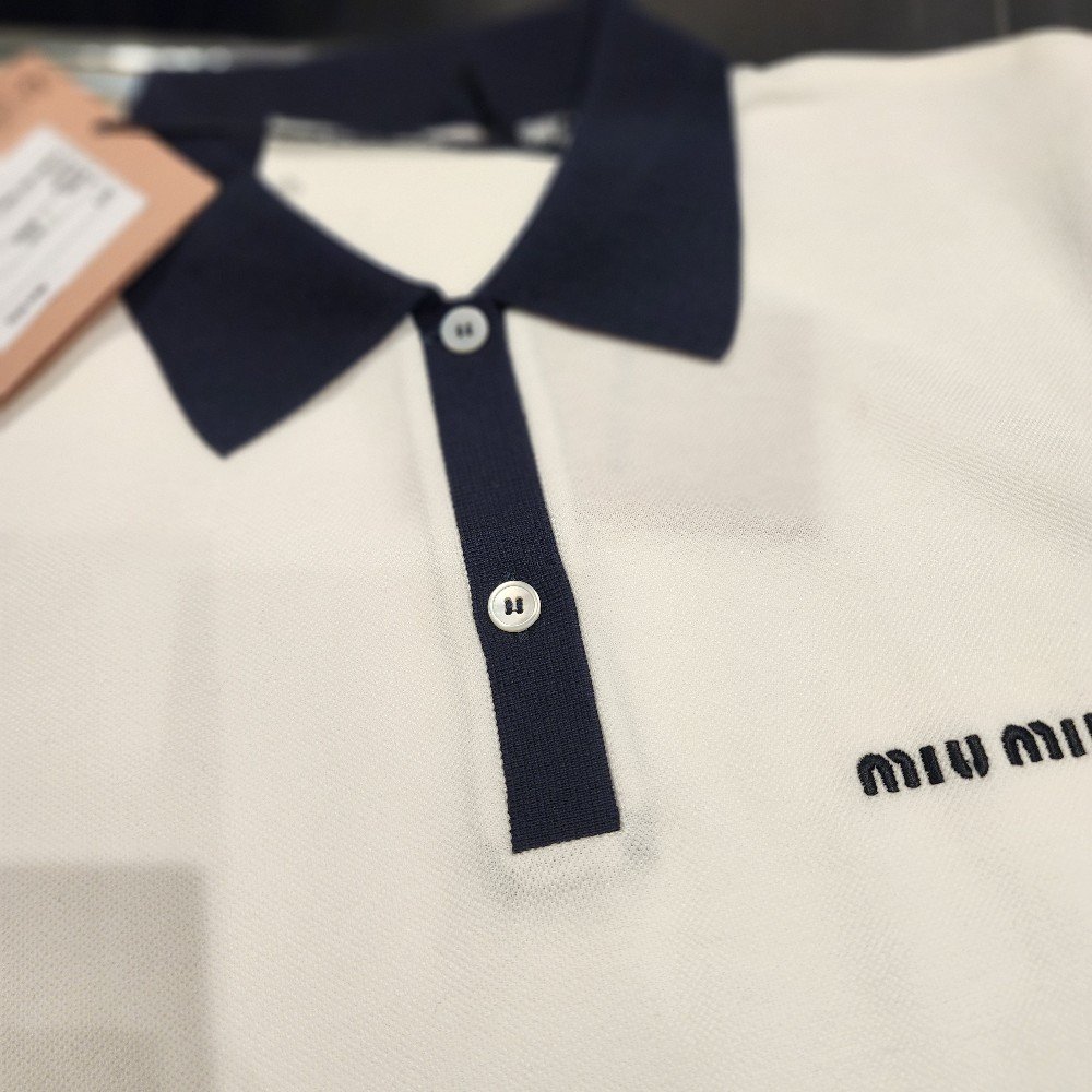 미우미우 미니 폴로 원피스 MJA893 S000 14RW