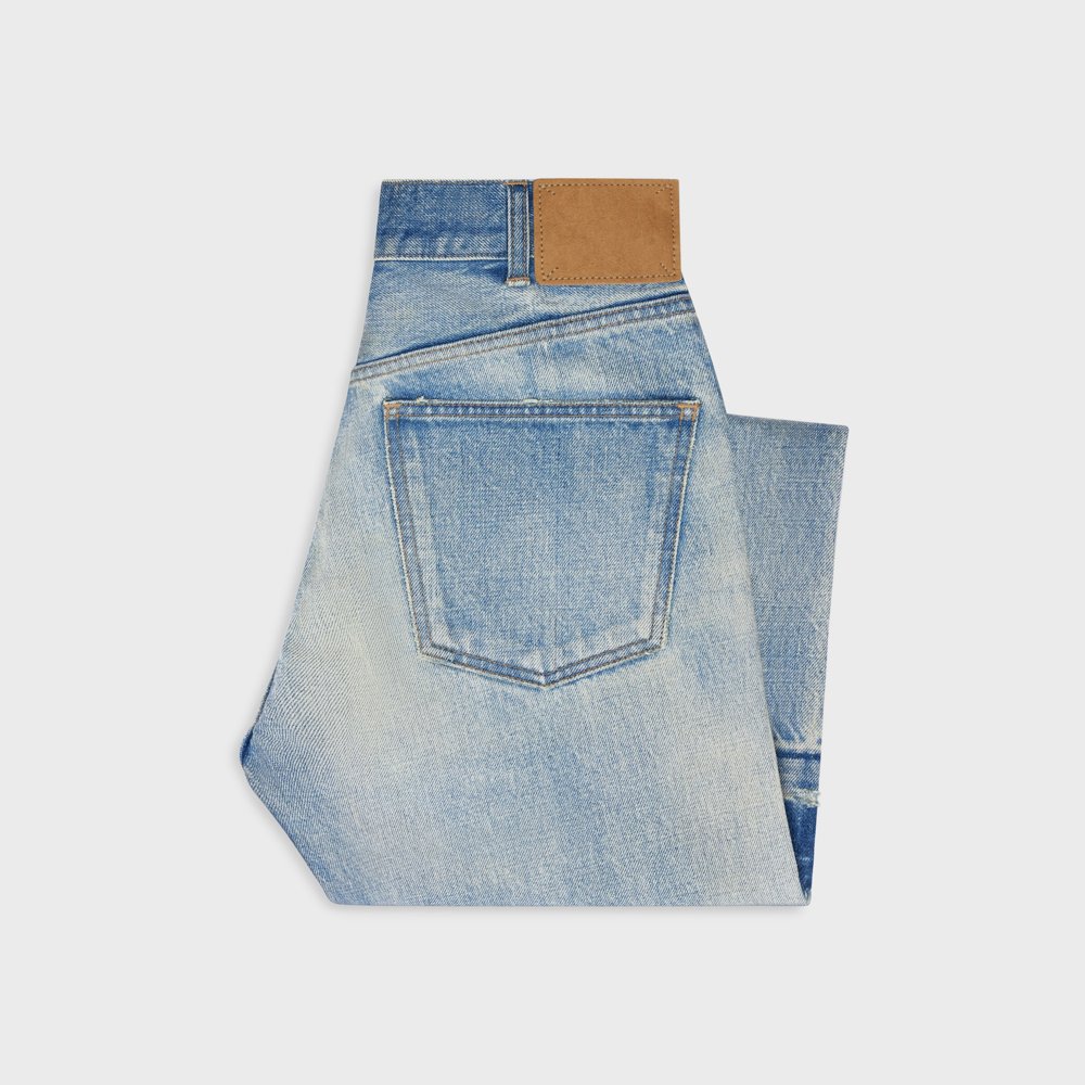 셀린느 웨슬리 데님 팬츠 2N829033S.08WT