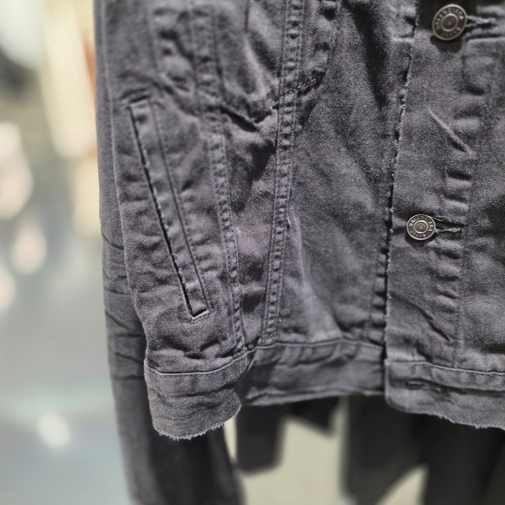 발렌시아가 스몰핏 여성 데님 자켓 790869 TQW54